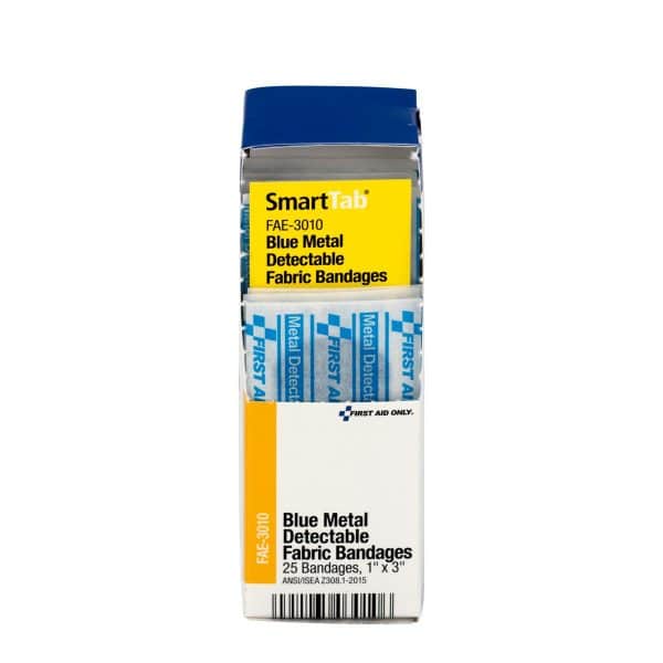 1"x 3" Visible Blue bandage - Image 4