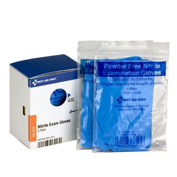 Refill Nitrile Gloves, 2 Pairs Per Box