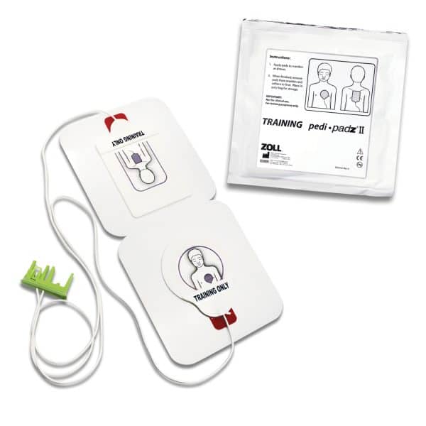 Pediatric Training Electrodes (Pack of 6) for ZOLL Trainer 2