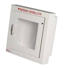 Semi Recessed Aed Wall Cabinet W Alarm Strobe Options Marelly