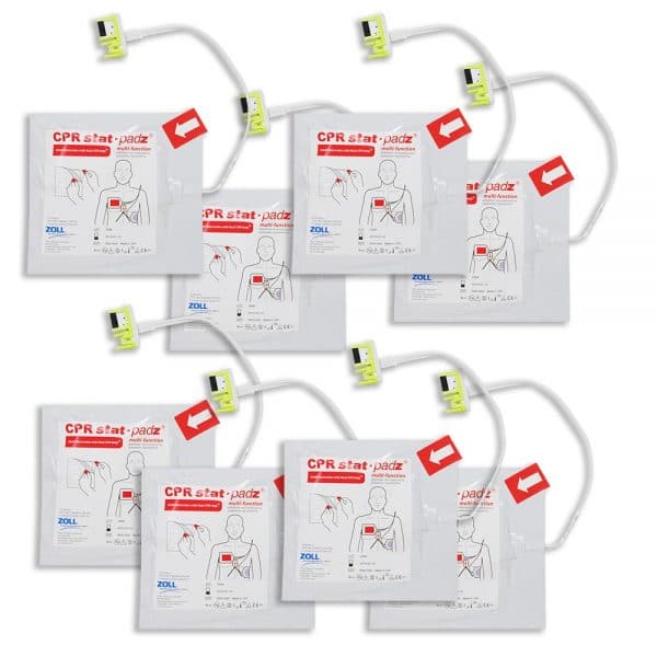 CPR Stat-padz HVP Multi Function CPR Electrodes 8 Pack
