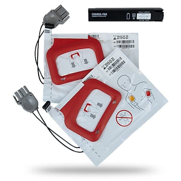 Physio-Control LIFEPAK CR® Plus/EXPRESS CHARGE-PAK w/2 sets of electrode pads