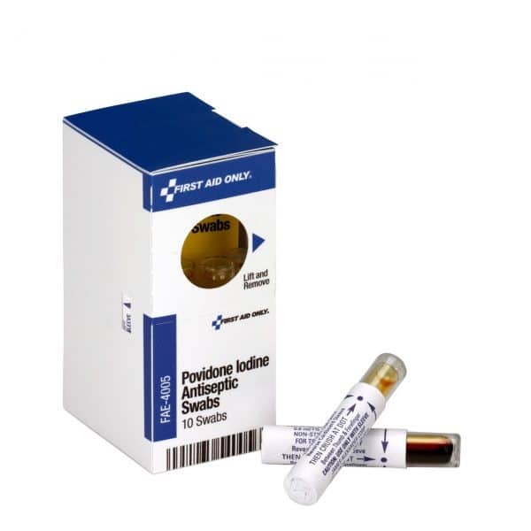 Povidone Iodine Antiseptic Swabs, 10ct