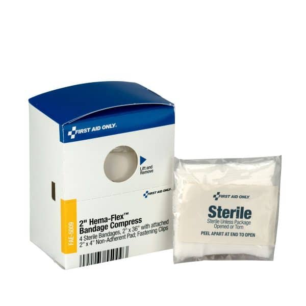 Hema-Flex Bandage Compress, 2", 4ct - Image 3