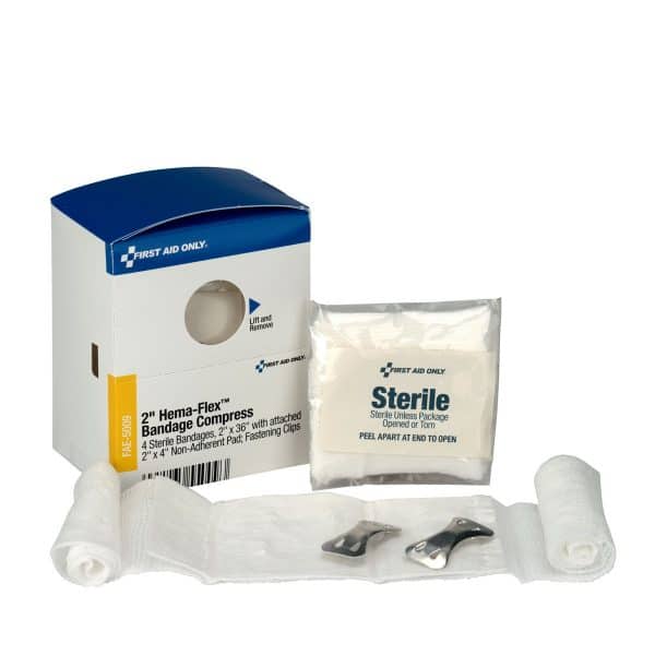 Hema-Flex Bandage Compress, 2", 4ct - Image 4