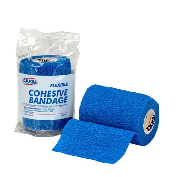 Blue Self Adhering Wrap, 3"
