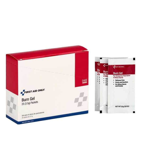 Burn Gel Packets, 1/8oz, 25ct