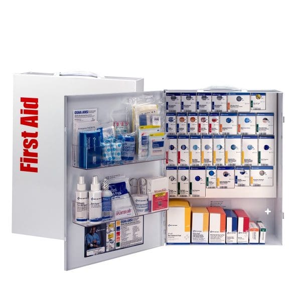 150 Person XL Metal SmartCompliance Food Service First Aid Cabinet Without Medications