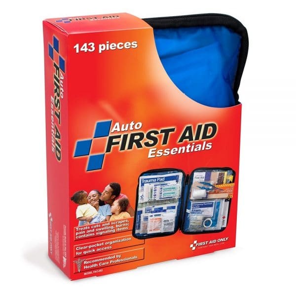 Vehicle First Aid Kit, 143 Piece, Fabric Case - Image 2