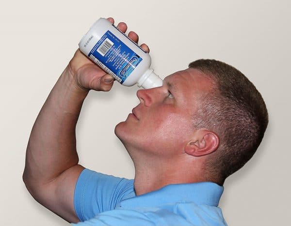 Eyewash Station, Double 16 oz. Screw Cap Bottle - Image 4