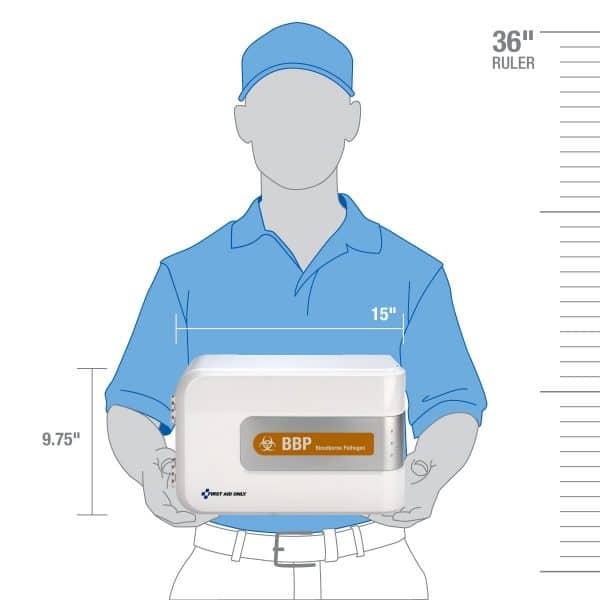 SmartCompliance Complete Bloodborne Pathogen Station - Image 3