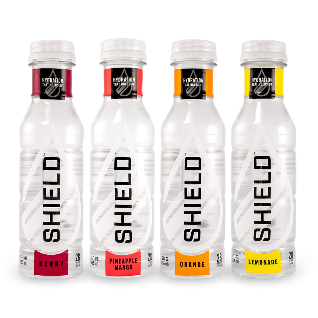 SHIELD® Electrolyte Drink, Ready to Drink Bottles (12 fl. oz)(Case of