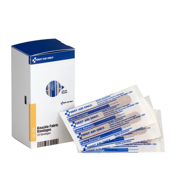 SmartCompliance Refill Fabric Knuckle Bandages, 20 Per Box