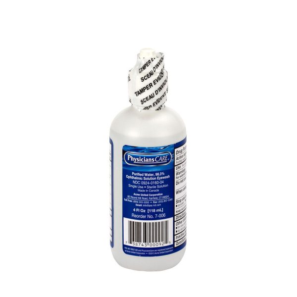 SmartCompliance Refill Eye Wash, 4 Oz Bottle