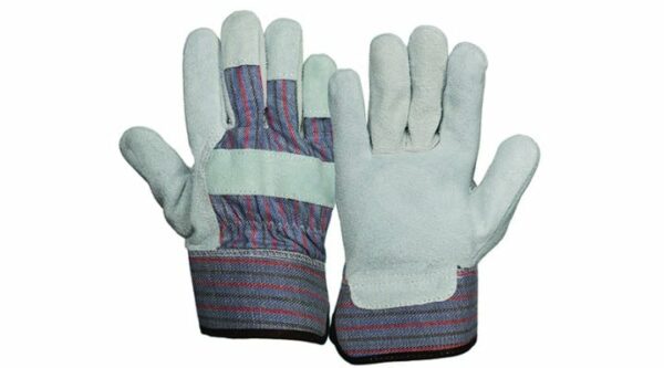 Leather Palm - Select Shoulder Split w/ Rubberized Safety Cuff/ Wing Thumb