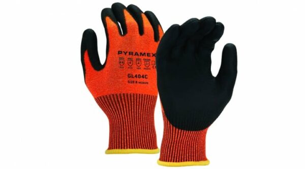PU 13g HPPE HiVis Orange Liner A4 Cut
