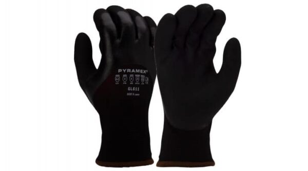 3/4 Dip Sandy Nitrile - 13g w 10g Fleece Liner