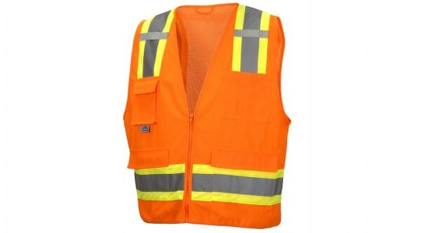RVZ24SE Series Orange Safety Vest