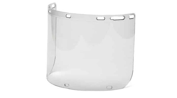Cylinder Polycarbonate Shield w/chin cup slots