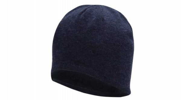 Winter liner blue knit hat