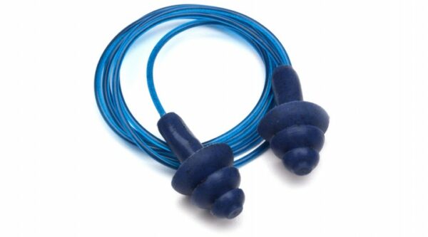 Earplugs Corded Metal Reusable NRR 25dB/SNR 30dB