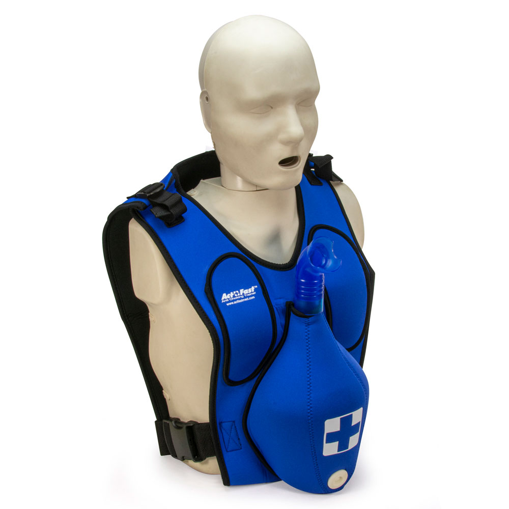 Act+Fast Rescue Choking Vest - Blue - Hospitalbuy
