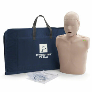 PRESTAN Professional Child Medium Skin Manikin Single with CPR Monitor