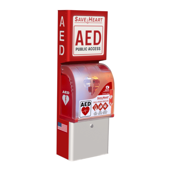 SaveHeart Wall Mount AED Cabinet