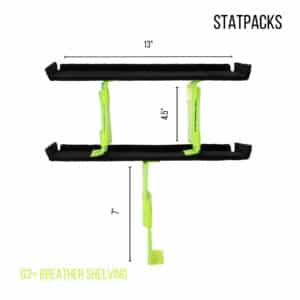 G3+ Breather Shelving